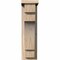 Ekena Millwork Mediterranean Smooth Corbel w/Backplate, Douglas Fir, 5 1/2"W x 12"D x 20"H COR06X12X20MED01SDF - alternate 4